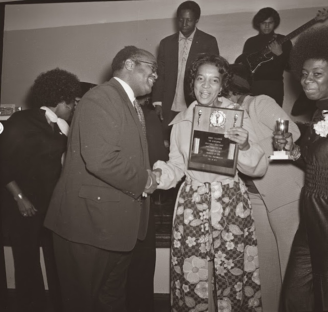 Graduation Ceremony for Paraprofessional Educators at the 369th "Hellfighters" Regiment Armory in Harlem, 1973